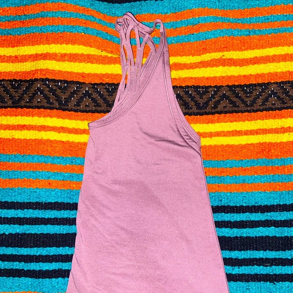 Lavender Lulu Lemon Tank Top Size 2 - Picture 5 of 6